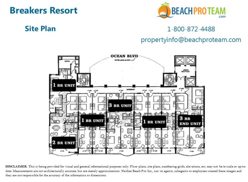 Breakers Resort Site Plan